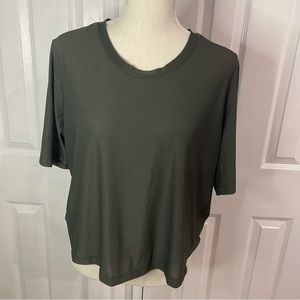ADIDAS Cropped Mesh T-Shirt
